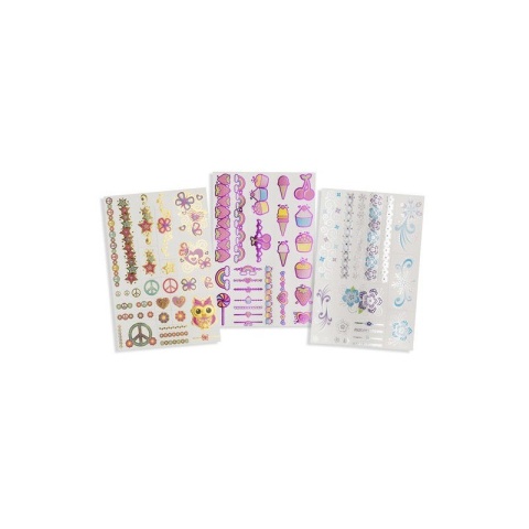 MELISSA&DOUG Tatuaże metaliczne 74 szt