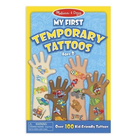 MELISSA&DOUG Zestaw 100 tatuaży dla chłopców