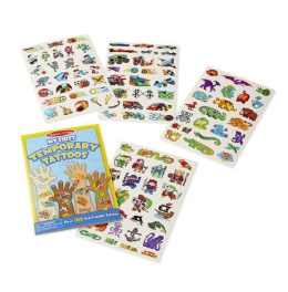 MELISSA&DOUG Zestaw 100 tatuaży dla chłopców