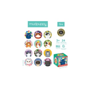 MUDPUPPY Gra Mini Memory Koty