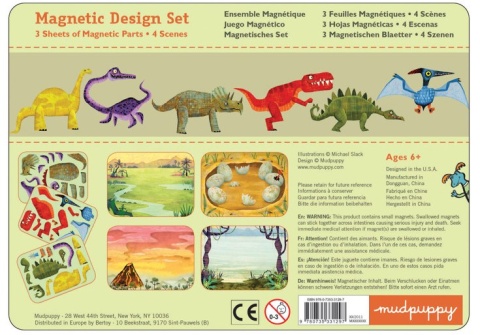 manustore.pl MUDPUPPY Magnetyczne konstrukcje - Dinozaury