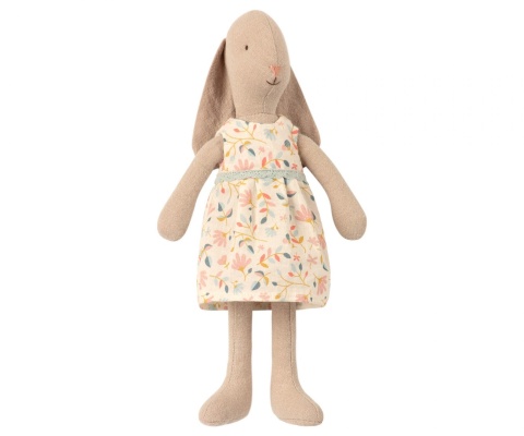 Maileg Króliczek - Bunny size 1, Flower dress