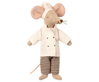 Maileg Myszka Tata Kucharz - Chef mouse