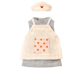 Maileg Ubranko Mama Myszka Pielęgniarka - Nurse clothes for mouse