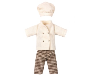 Maileg Ubranko Taty Kucharz - Chef clothes for mouse