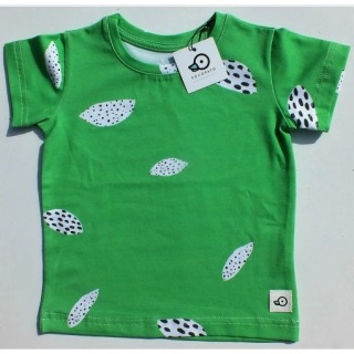 Pocopato T-shirt Zielone Listki