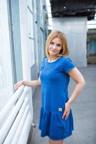 TUSS Sukienka damska jeans