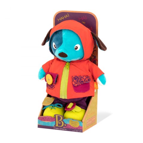 B.Toys Giggly Zippies Woofy – chichotek do nauki ubierania – PIESEK B.Toys Giggly Zippies Woofy – chichotek do nauki ubierania – PIESEK