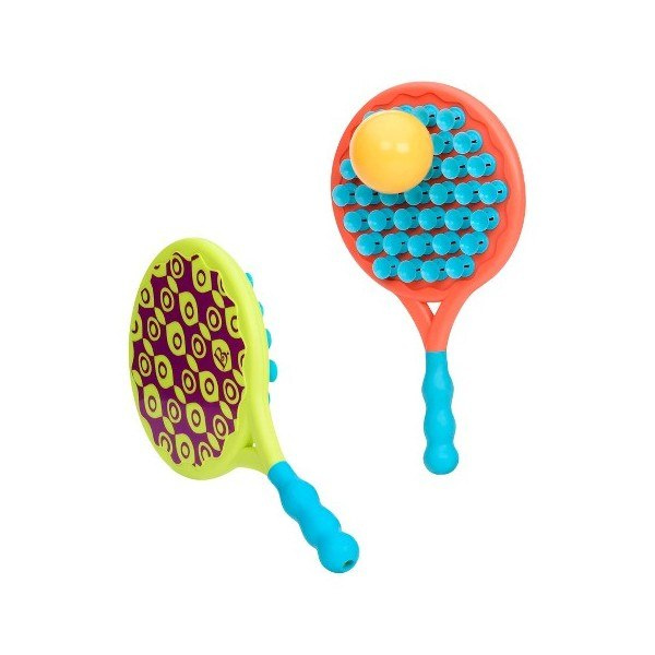 B.Toys Paddle Popper – dwustronne rakietki z piłeczką B.Toys Paddle Popper – dwustronne rakietki z piłeczką