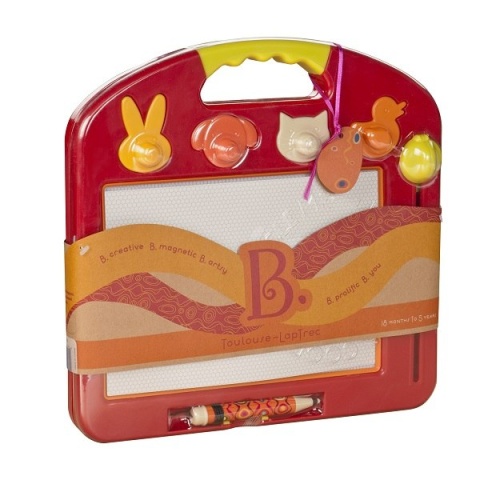 Szkicownik dla dzieci z rysikiem i pieczątkami B.Toys