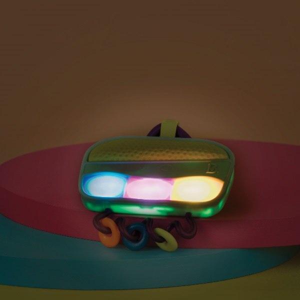 B.Toys Wee Jams – radyjko dla niemowląt – muzyka i światło