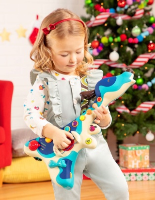 Gitara elektoniczna piesek Woofer B.Toys