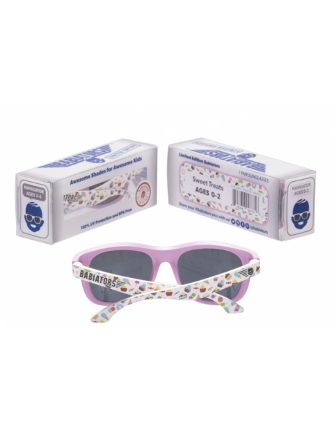 BABIATORS Okulary przeciwsłoneczne 0-2 lata Navigator Sweet Treats