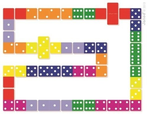 JANOD Domino Dżungla XL