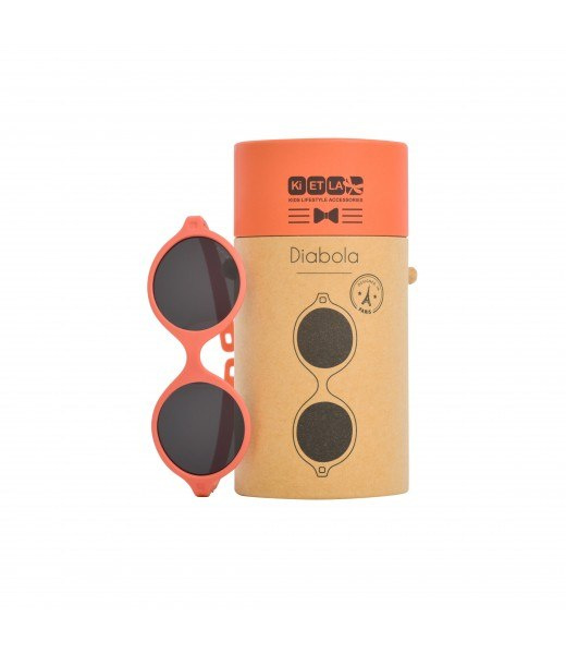 KiETLA Okulary przeciwsłoneczne Diabola 0-1 Grapefruit
