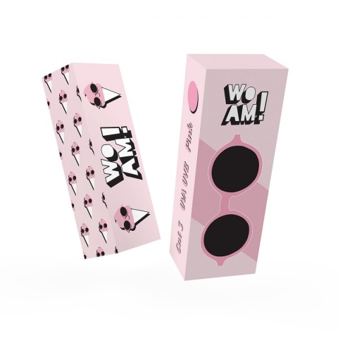 KiETLA Okulary przeciwsłoneczne WOAM 2-4 lata Pink
