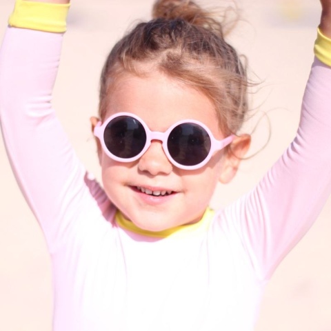 Okulary przeciwsłoneczne WOAM 4-6 lat Pink Ki ET LA