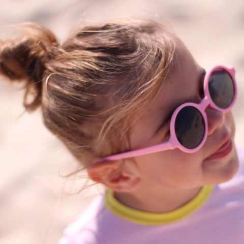 Okulary przeciwsłoneczne WOAM 4-6 lat Pink Ki ET LA