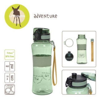 LASSIG Butelka tritanowa bidon ze sportowym ustnikiem Adventure Boys