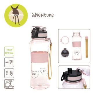 LASSIG Butelka tritanowa bidon ze sportowym ustnikiem Adventure Girls