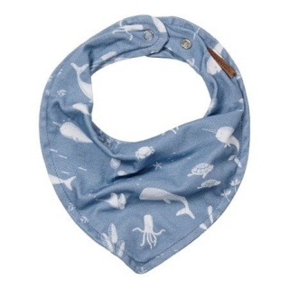 LITTLE DUTCH Apaszko - bandanka Ocean blue