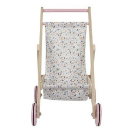 LITTLE DUTCH Drewniany wózek dla lalek Spring Flowers