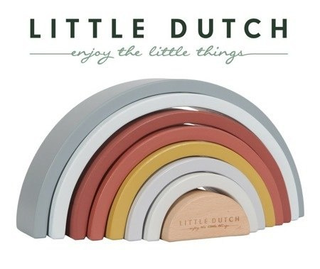 LITTLE DUTCH Pure & Nature Drewniana Tęcza LITTLE DUTCH Pure & Nature Drewniana Tęcza