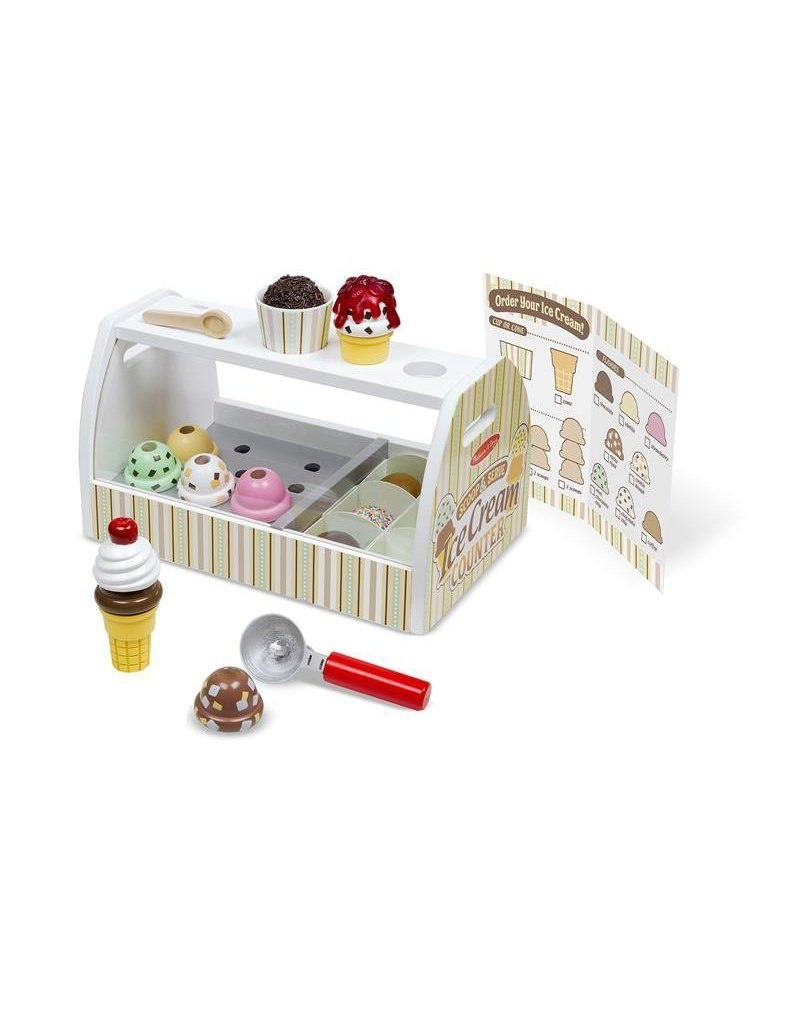 MELISSA&DOUG Lodziarnia - zabawka sklep z lodami MELISSA&DOUG Lodziarnia - zabawka sklep z lodami