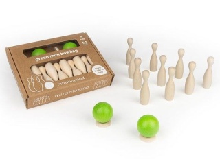 MILANIWOOD Mini Kręgle, 4l+