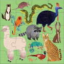 MUDPUPPY Puzzle magnetyczne Zwierzęta lądowe i wodne 4+ MUDPUPPY Puzzle magnetyczne Zwierzęta lądowe i wodne 4+