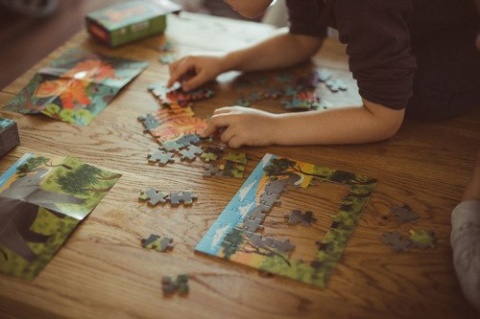 MUDPUPPY Puzzle mini Słoń afrykański 48 elementów 4+
