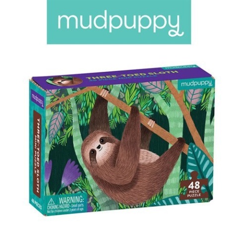 Mudpuppy Puzzle mini Leniwiec trójpalczasty 48 elementów 4+