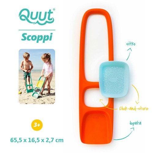 QUUT Łopatka z sitkiem Scoppi Mighty Orange QUUT Łopatka z sitkiem Scoppi Mighty Orange