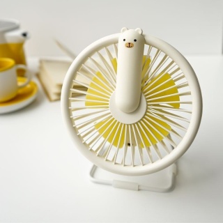 Rabbit&Friend Wiatraczek-lampka miś kremowy