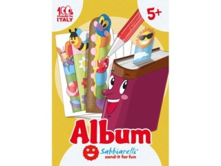 Album do kolorowania magicznym piaskiem Zakładki do książki Sabbiarelli