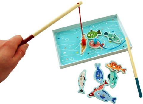 Gra rybki do łowienia z wędkami - Pingwin na rybach - Adam Toys Gra rybki do łowienia z wędkami - Pingwin na rybach - Adam Toys
