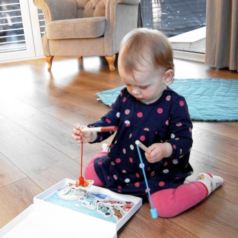 Gra rybki do łowienia z wędkami - Pingwin na rybach - Adam Toys Gra rybki do łowienia z wędkami - Pingwin na rybach - Adam Toys
