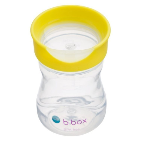 B.BOX Kubek 4w1 zestaw 240 ml, cytrynowy B.BOX Kubek 4w1 zestaw 240 ml, cytrynowy