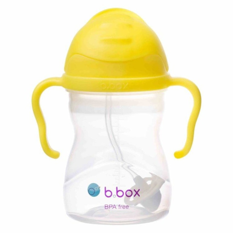B.BOX Kubek 4w1 zestaw 240 ml, cytrynowy B.BOX Kubek 4w1 zestaw 240 ml, cytrynowy