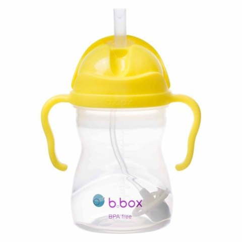 B.BOX Kubek 4w1 zestaw 240 ml, cytrynowy B.BOX Kubek 4w1 zestaw 240 ml, cytrynowy