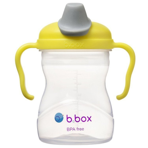 B.BOX Kubek 4w1 zestaw 240 ml, cytrynowy B.BOX Kubek 4w1 zestaw 240 ml, cytrynowy