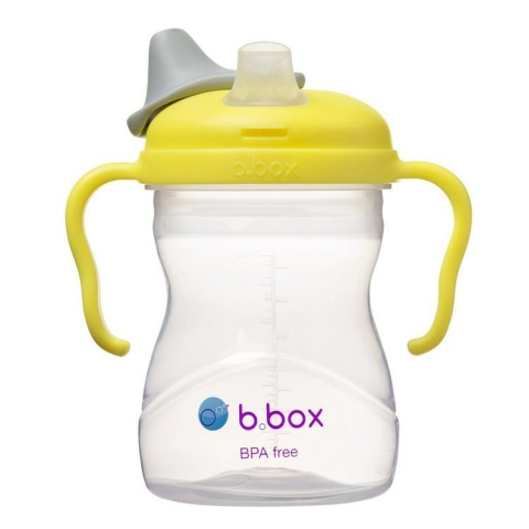 B.BOX Kubek 4w1 zestaw 240 ml, cytrynowy B.BOX Kubek 4w1 zestaw 240 ml, cytrynowy