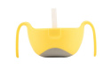 B.BOX Miseczka ze słomką (12m+) lemon sherbet B.BOX Miseczka ze słomką (12m+) lemon sherbet