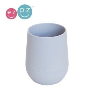 EZPZ Silikonowy kubeczek Mini Cup 120 ml pastelowa szarość