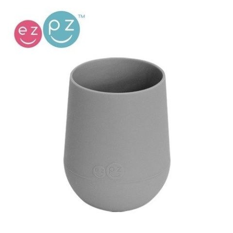 EZPZ Silikonowy kubeczek Mini Cup 120 ml szary