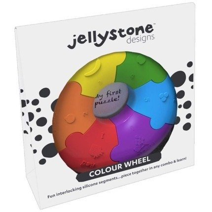 JELLYSTONE Pierwsze puzzle sensoryczne, tęczowe kółko JELLYSTONE Pierwsze puzzle sensoryczne, tęczowe kółko