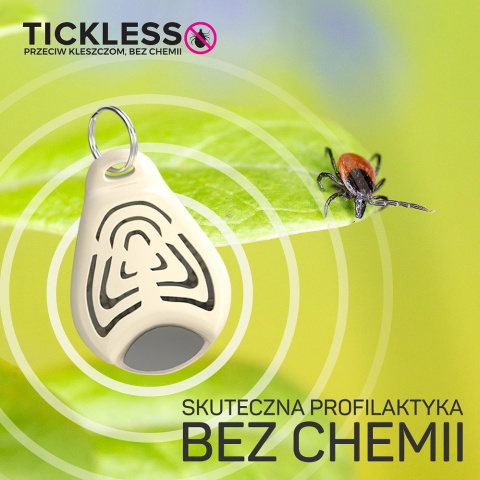 TICKLESS odstraszacz kleszczy dla dzieci PINK TICKLESS odstraszacz kleszczy dla dzieci PINK
