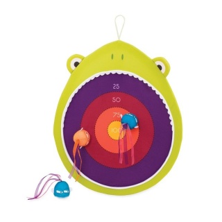 B.Toys Hungry Toss Ribbity – tarcza z rzutkami – ŻABA