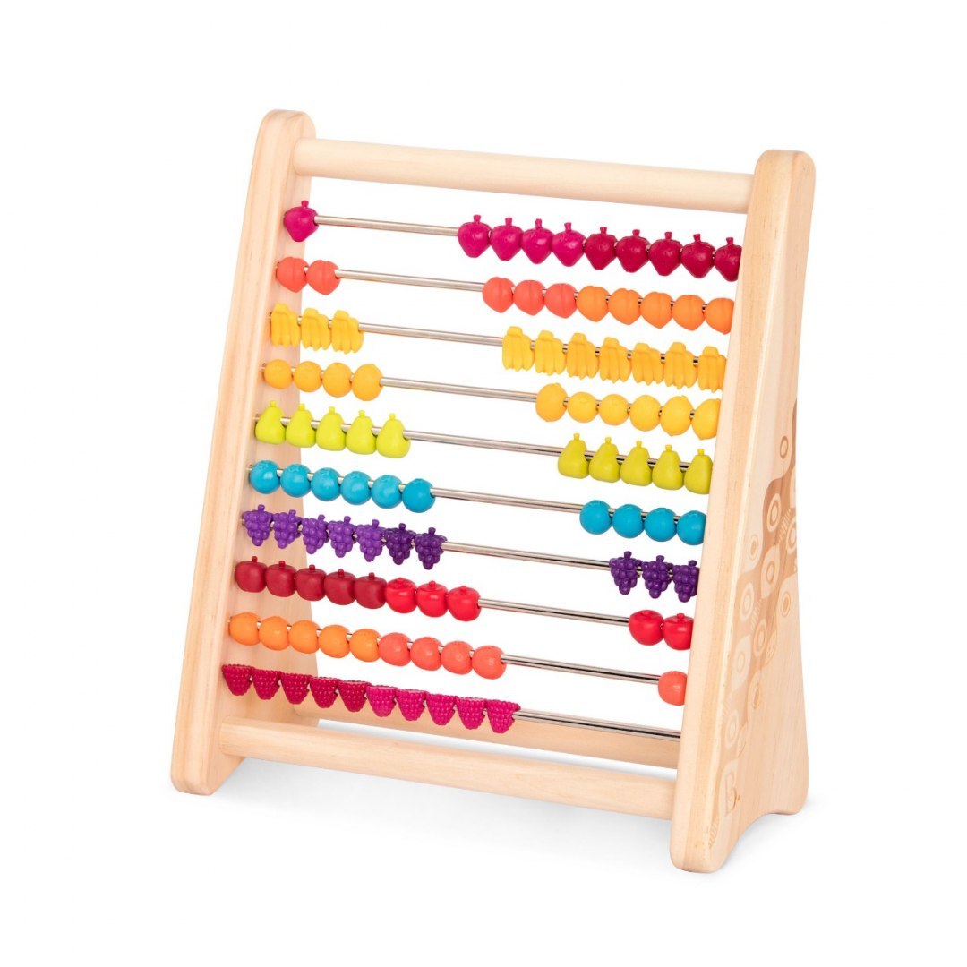 B.Toys Two-ty Fruity – liczydło sensoryczne z owocami – wersja mniejsza B.Toys Two-ty Fruity – liczydło sensoryczne z owocami – wersja mniejsza
