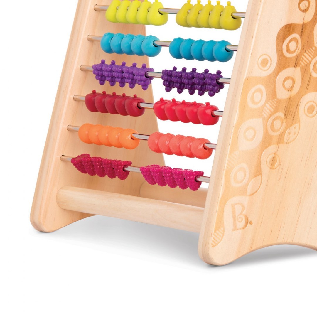 B.Toys Two-ty Fruity – liczydło sensoryczne z owocami – wersja mniejsza B.Toys Two-ty Fruity – liczydło sensoryczne z owocami – wersja mniejsza